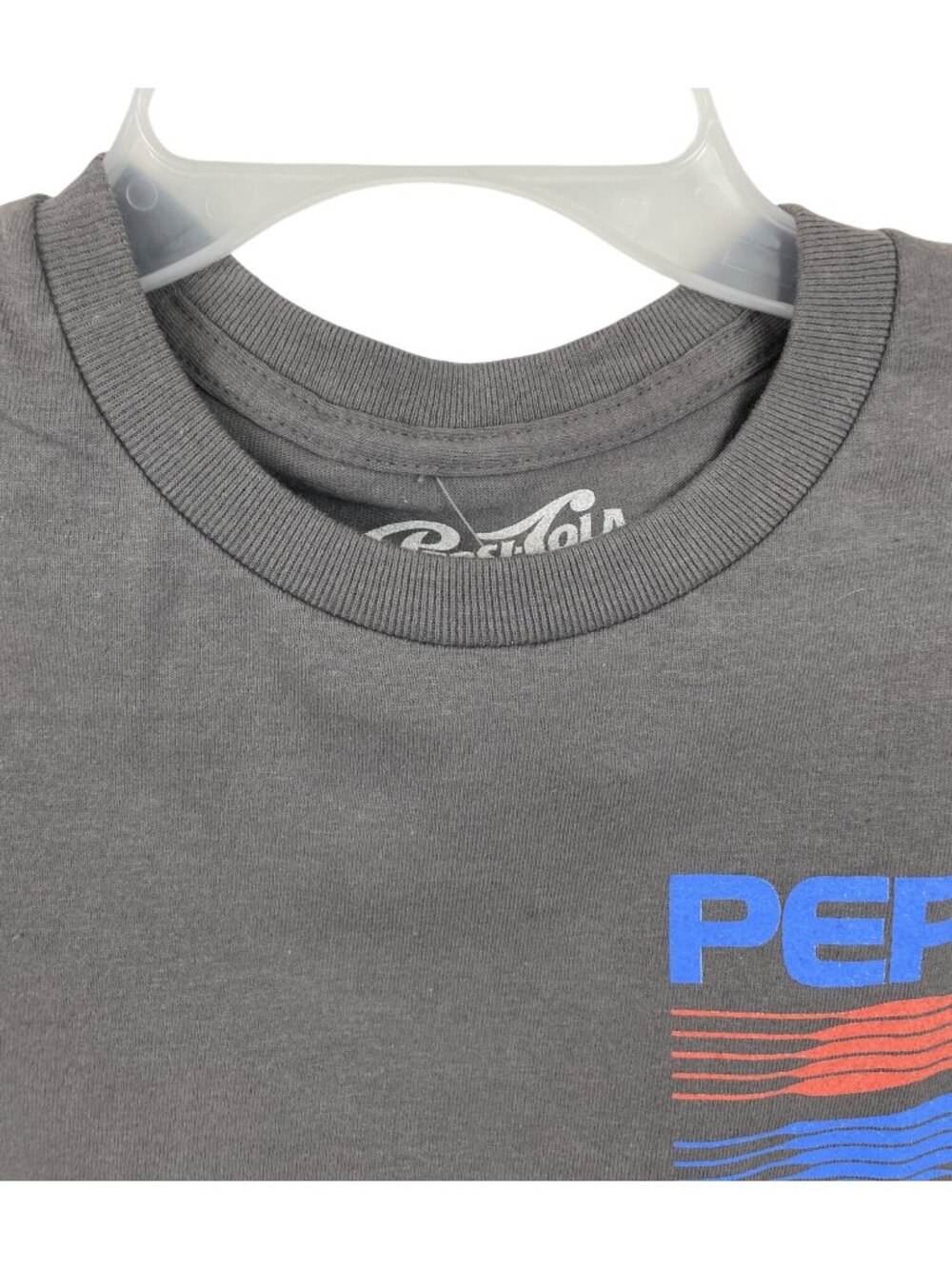 Pepsi-Cola Running Club 98 Mens Size Small Gray Short Sleeve Graphic T-shirt - Picture 5 of 6
